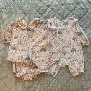 3 Elegant Baby Outfits Bundle
